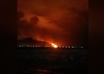У Волгоградській області вибухнула військова частина (ВІДЕО)