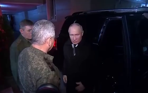 Путін вночі був в Ростові-на-Дону – дивися на “нову техніку” (ВІДЕО)