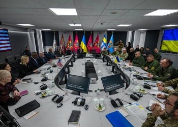 Про фронт, спільні плани і потреби: Залужний взяв участь у переговорах з Остіном і Каволі (ФОТО)