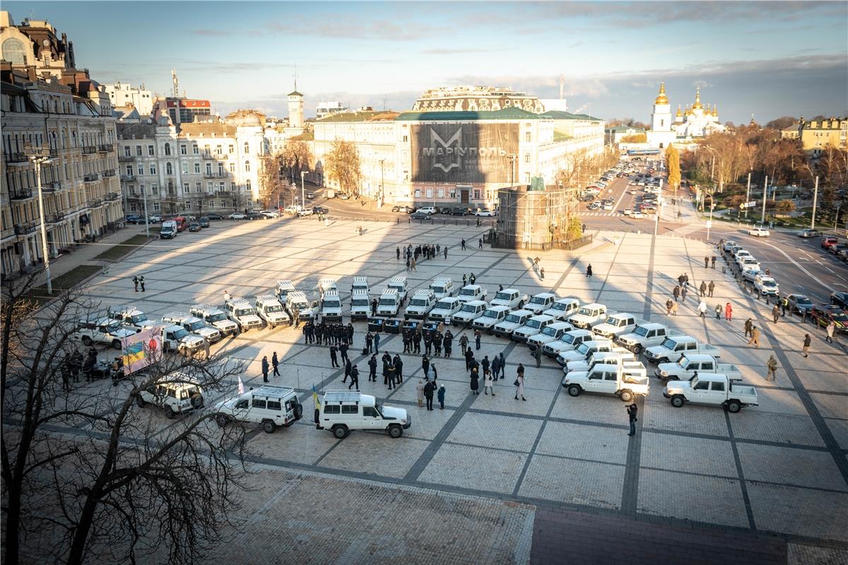 Японія передала Україні машини та обладнання для розмінування (ФОТО, ВІДЕО)