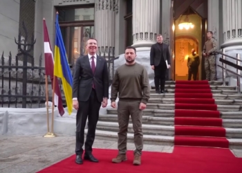 До Києва приїхав президент Латвії (ВІДЕО)