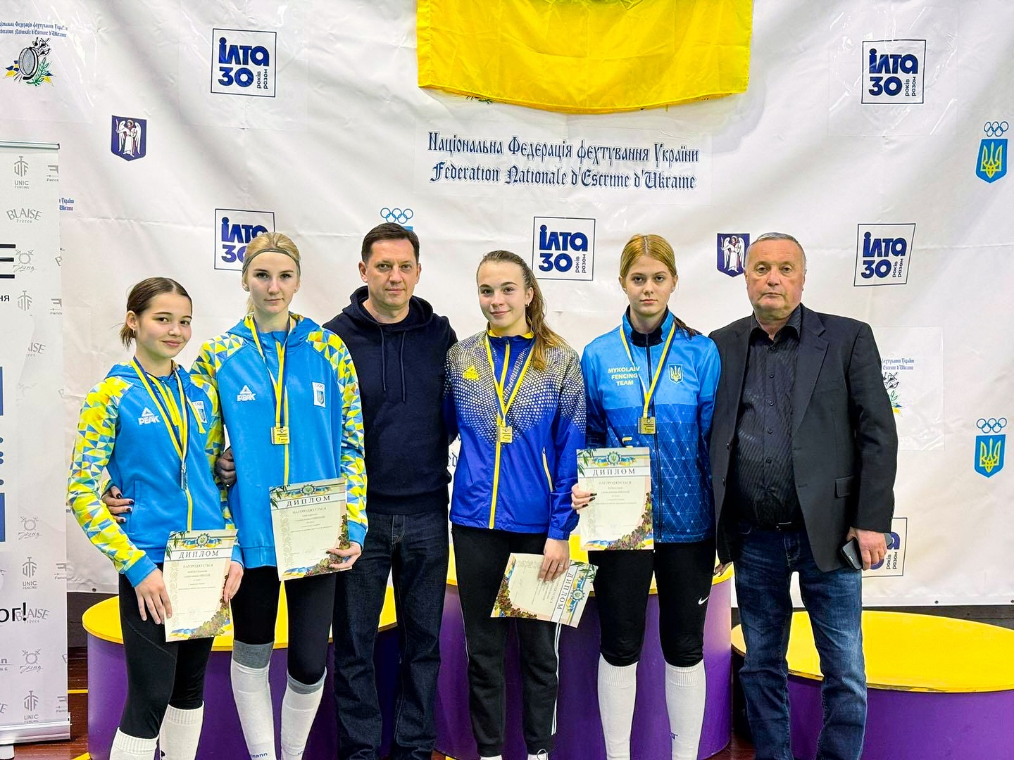 Миколаївські шаблісти здобули медалі на кадетському чемпіонаті України