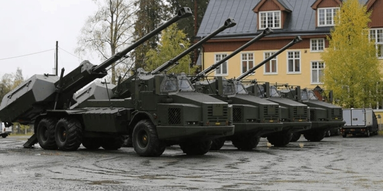 Швеція передала Україні партію артустановок Archer