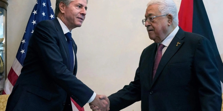 Блінкен зустрівся з Аббасом у Рамаллаху