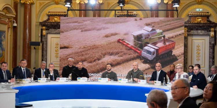 В Києві пройшов міжнародний саміт Grain from Ukraine – Одеса буде захищена, зерновий коридор також (ФОТО, ВІДЕО)