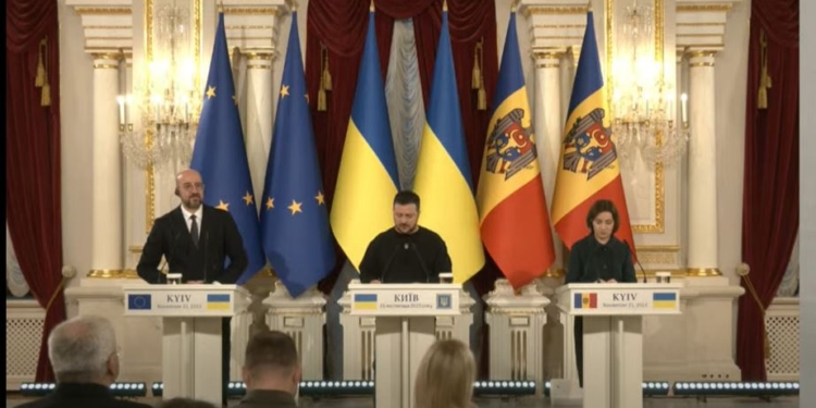 “Шлях в ЄС – це шлях заслуг, Україна свою роботу реалізує і сподівається, що Євросоюз  пройде свою частину – назустріч”, – Зеленський (ВІДЕО)