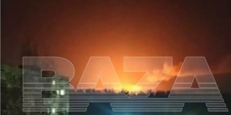 Під Тамбовом стався вибух, а потім пожежа на пороховому заводі (ФОТО)