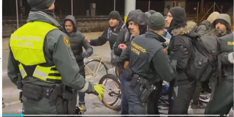 Група невідомих намагалася прорватися через кордон з Фінляндією, прикордонники застосували газ