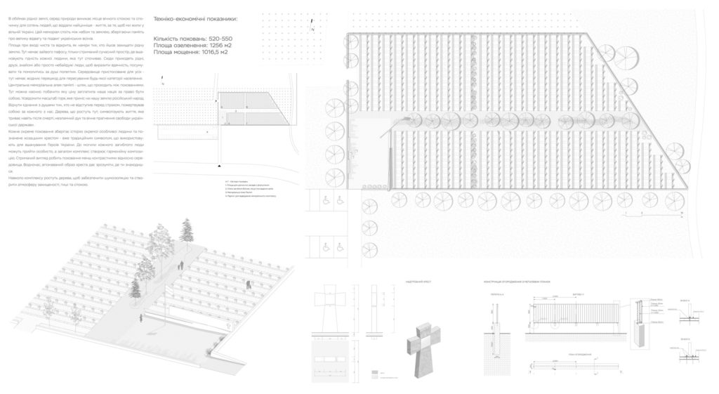У Миколаєві завершено ще один архітектурний конкурс на кращі проєктні пропозиції Меморіального комплексу на честь воїнів-захисників України в Корабельному районі (ЕСКІЗИ) 6