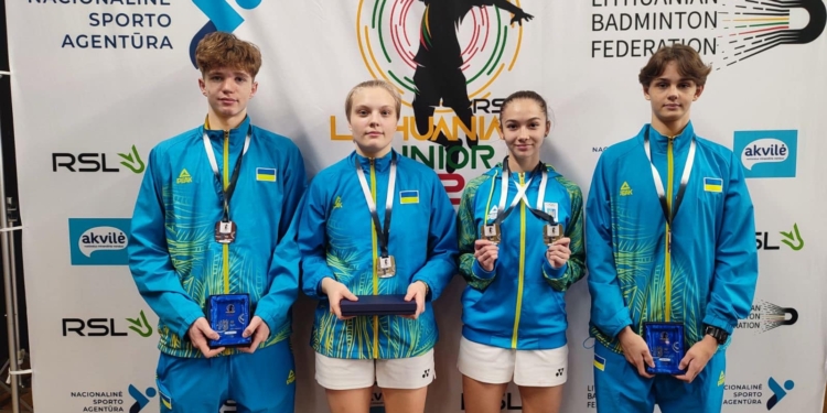 Миколаївські бадмінтоністи зібрали врожай нагород на Гран-прі Європи U-19 (ФОТО)