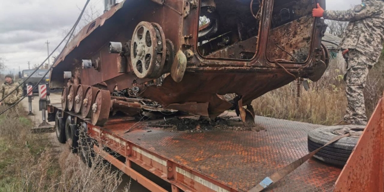 В Україні є приблизно 80 місць, де групують залишки знищеної ворожої техніки (ФОТО)