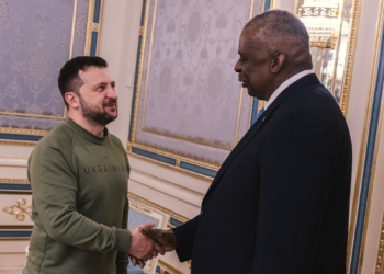 Глава Пентагону Остін зустрівся з Зеленським. Про що говорили (ФОТО)