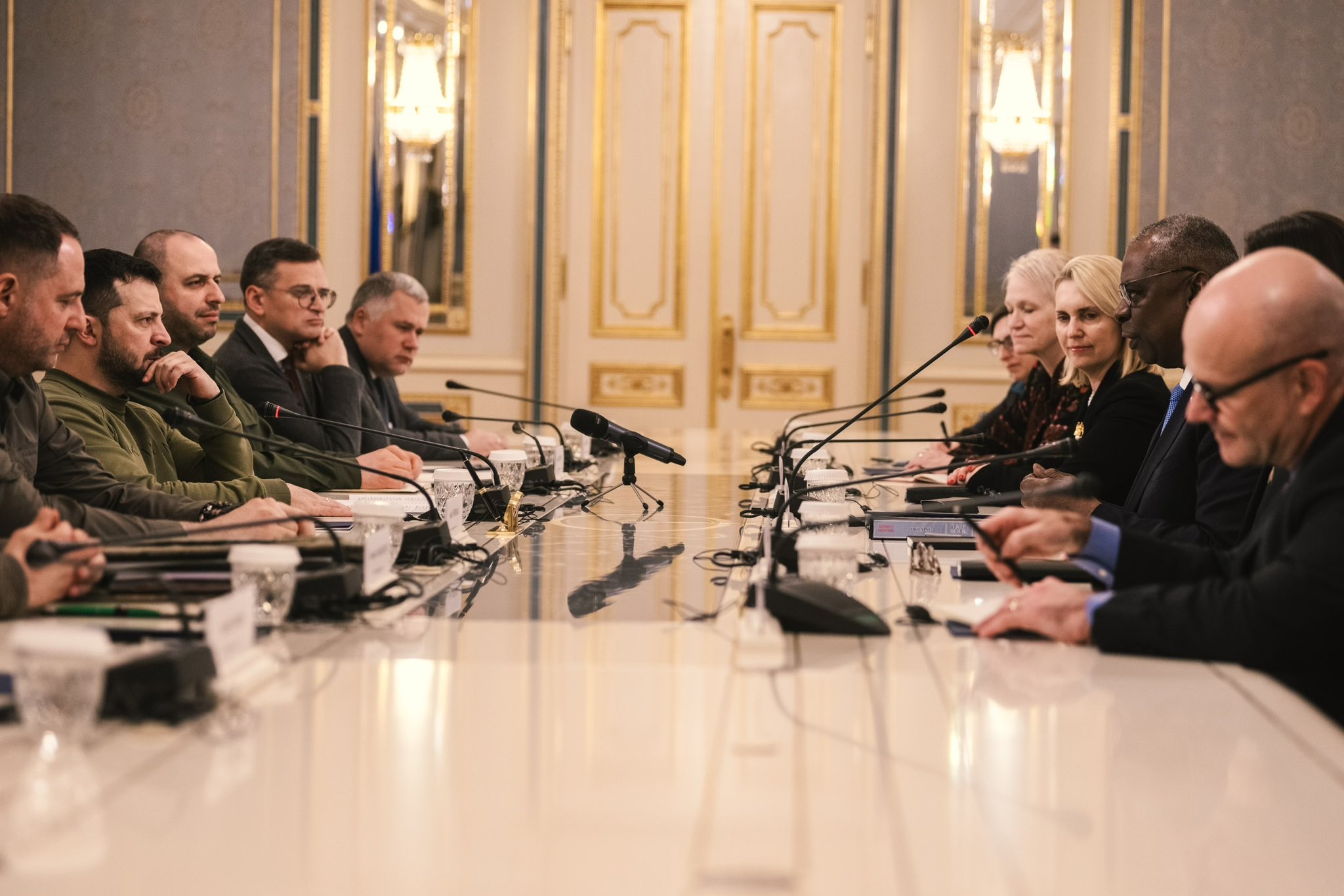 Глава Пентагону Остін зустрівся з Зеленським. Про що говорили (ФОТО)