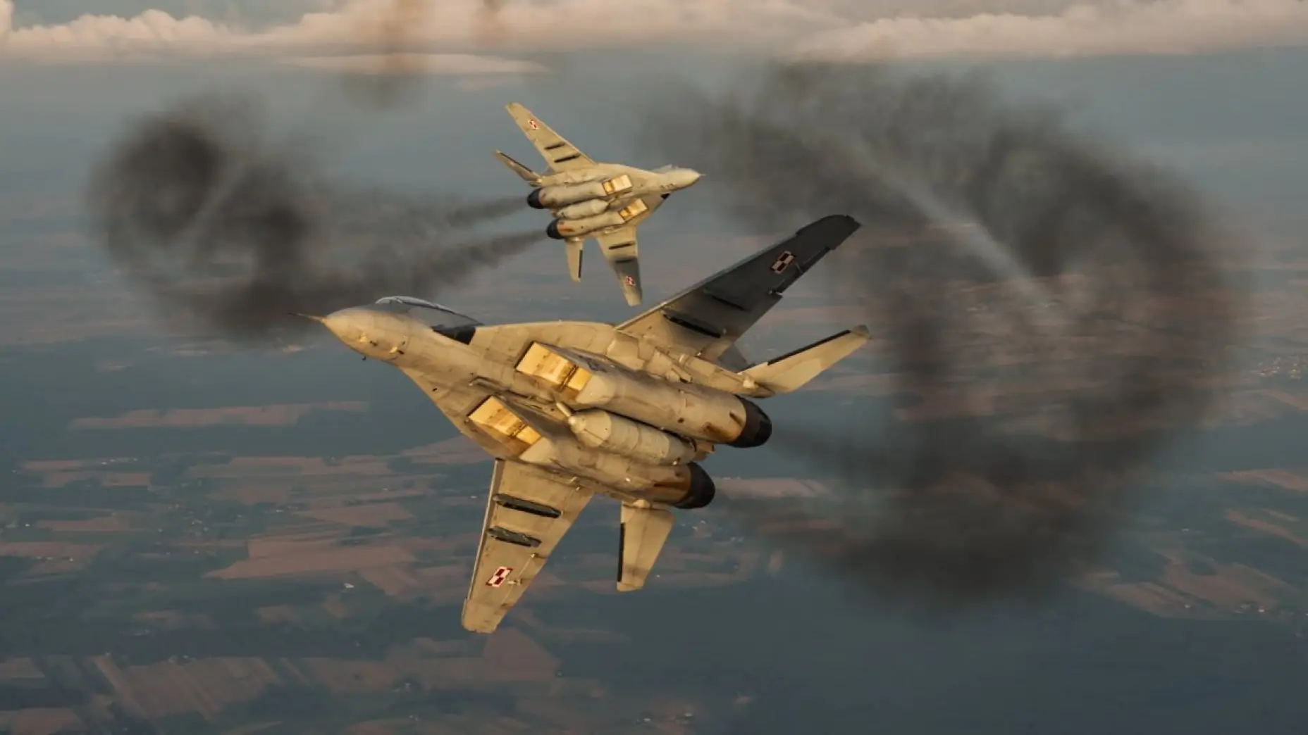 Це вже історія. Стало відомо, як поляки передали Україні літаки до схвалення США