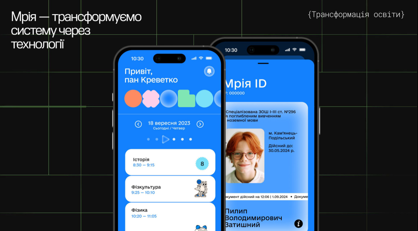 В Україні запустять застосунок «Мрія» – для аналізу та моніторингу успішності школярів