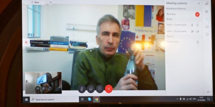 Саакашвілі звернувся до президентки Грузії з проханням про помилування