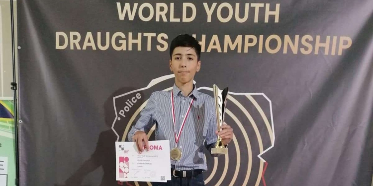 Шашкіст з Миколаєва Матвєй Колесніков став дворазовим чемпіоном світу (ФОТО)