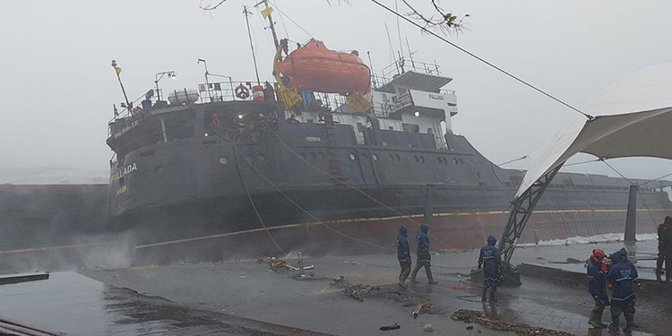 Шторм. Біля берегів Туреччини розколовся навпіл суховантаж Pallada (ФОТО, ВІДЕО)