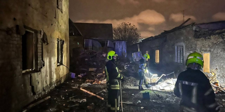 ОК «Південь» показало наслідки нічної дронової атаки і повідомило, скільки дронів збито вночі на Херсонщині, Миколаївщині та Одещині (ФОТО)