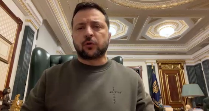 Зеленський подякував воїнам контррозвідки СБУ – за Кримській міст і інше, партнерам в ЄС – за 12-й пакет санкцій (ВІДЕО)