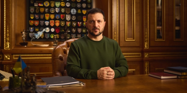 Новорічне привітання президента України Володимира Зеленського (ВІДЕО)