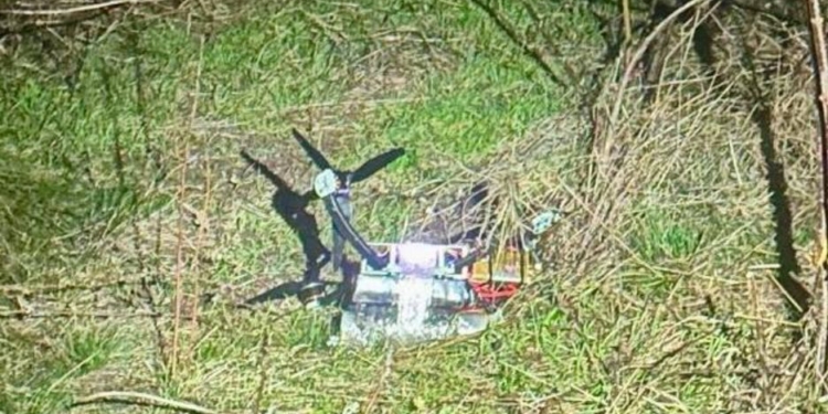 Вночі на Миколаївщині антидроновою рушницею посадили FPV-дрон (ФОТО)