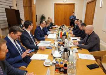 Кубраков зустрівся з новим польським міністром інфраструктури, говорили про блокаду на кордоні (ФОТО)