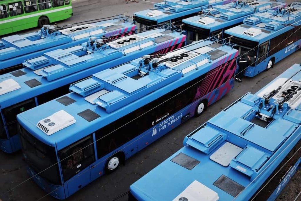 Нових тролейбусів у Миколаєві буде більше, як мінімум, на 30: розкриті тендерні пропозиції в рамках проекту ЄБРР - мер 1