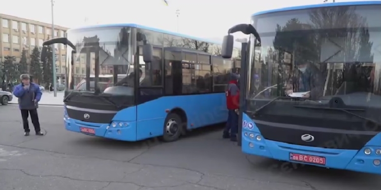 UNOPS за фінансової підтримки Уряду Данії передало Миколаєву два нові автобуси. Але буде більше (ВІДЕО)