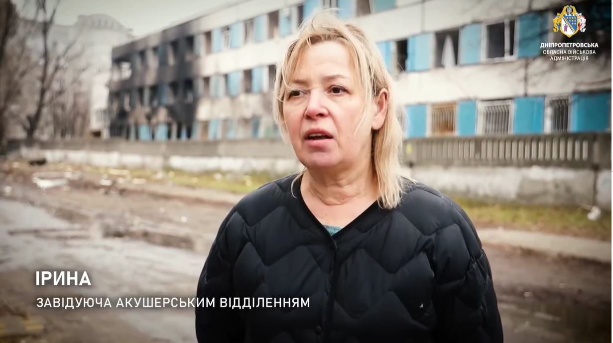 На момент ракетної атаки на пологовий будинок у Дніпрі там було 12 породіль і 4 новонароджених (ВІДЕО)