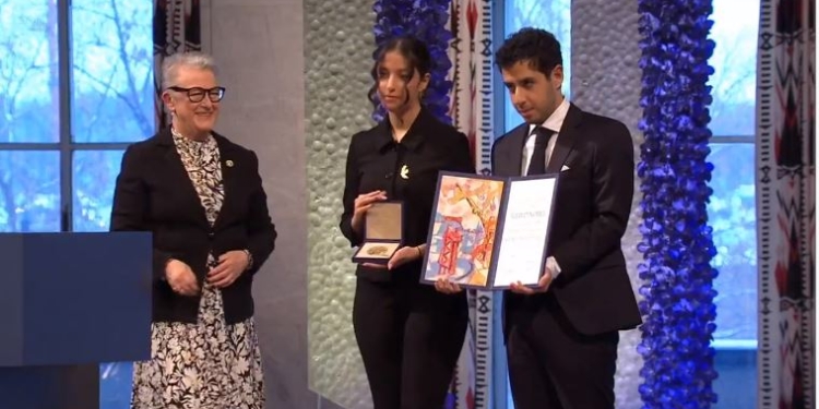 В Осло відбулося вручення Нобелівської премії миру