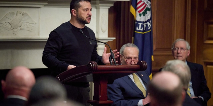 «Дружня, відверта зустріч»: Зеленський виступив в Сенаті США (ФОТО)