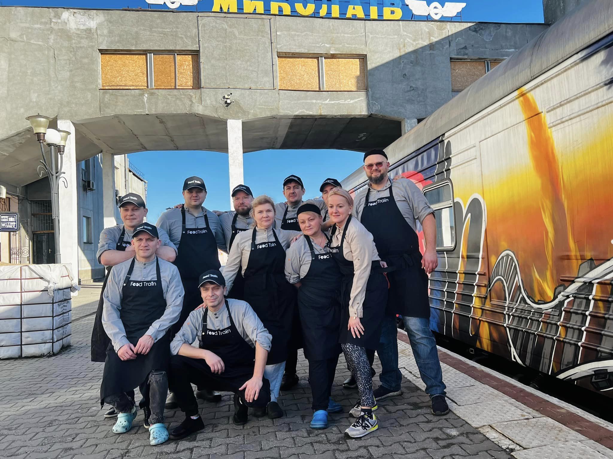 У Миколаєві побував унікальний поїзд-кухня «Food Train» (ФОТО)