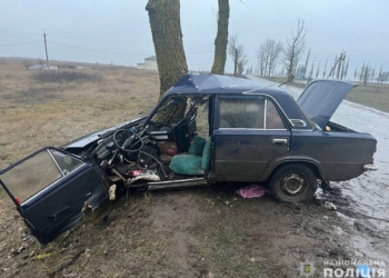На Миколаївщині в ДТП постраждали четверо осіб, у тому числі двоє дітей