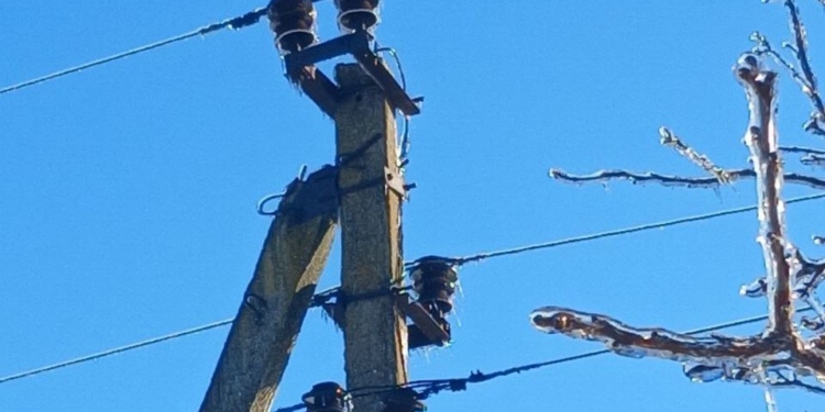 Негода на Миколаївщині: станом на 12.00 побільшало знеструмлених населених пунктів