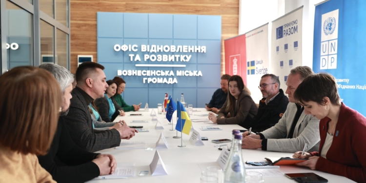 У Вознесенську на Миколаївщині ПРООН відкрито Офіс відновлення та розвитку