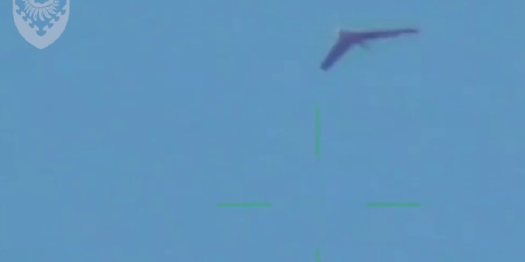 «Навіть парашут видно»: за сьогодні на Миколаївщині та Херсонщині збито по одному ворожому дрону (ВІДЕО)