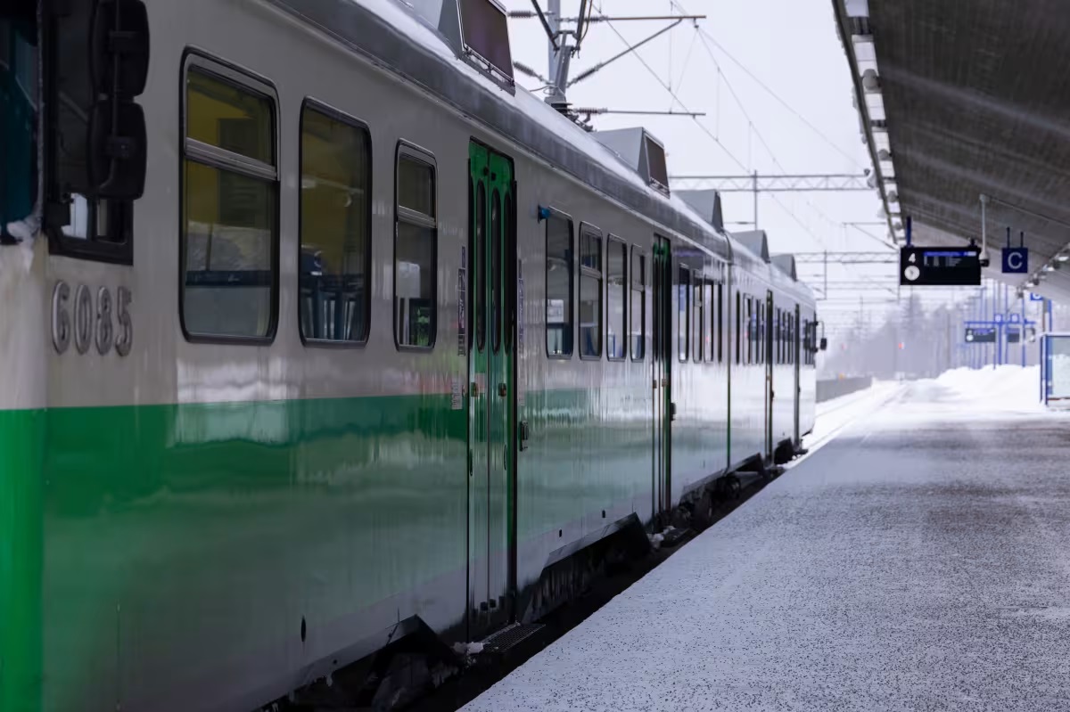 У Фінляндії через морози затримуються поїзди