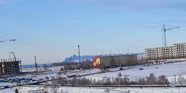В Сибіру горить виробництво аерочовнів (ФОТО, ВІДЕО)