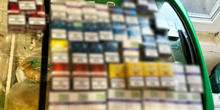 За тиждень поліцейські Миколаївщини вилучили з обігу нелегальних сигарет на понад 300 тис.грн. (ФОТО)