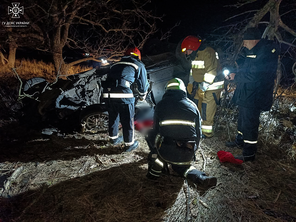 Нічна ДТП на Миколаївщині: одна людина загинула, ще троє постраждали (ФОТО) 8