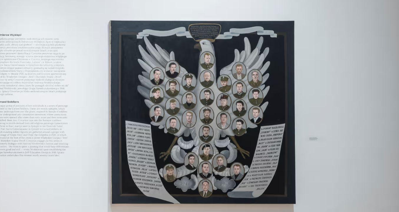 Мистецтво як політика. Польща відкликала з бієнале у Венеції роботу з Меркель, Путіним і свастикою (ФОТО)