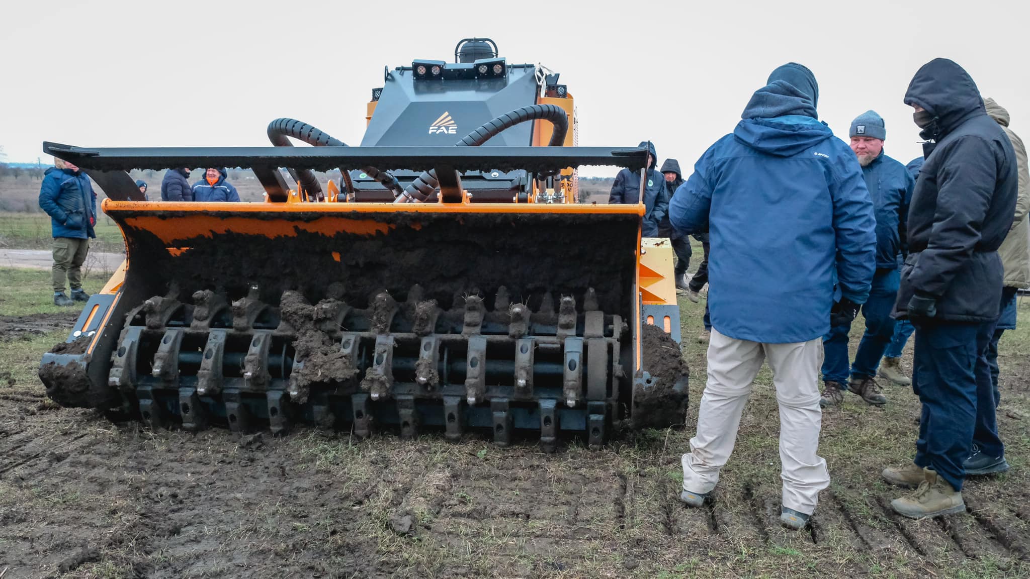 Проведено тестування техніки для розмінування Миколаївщини (ФОТО)
