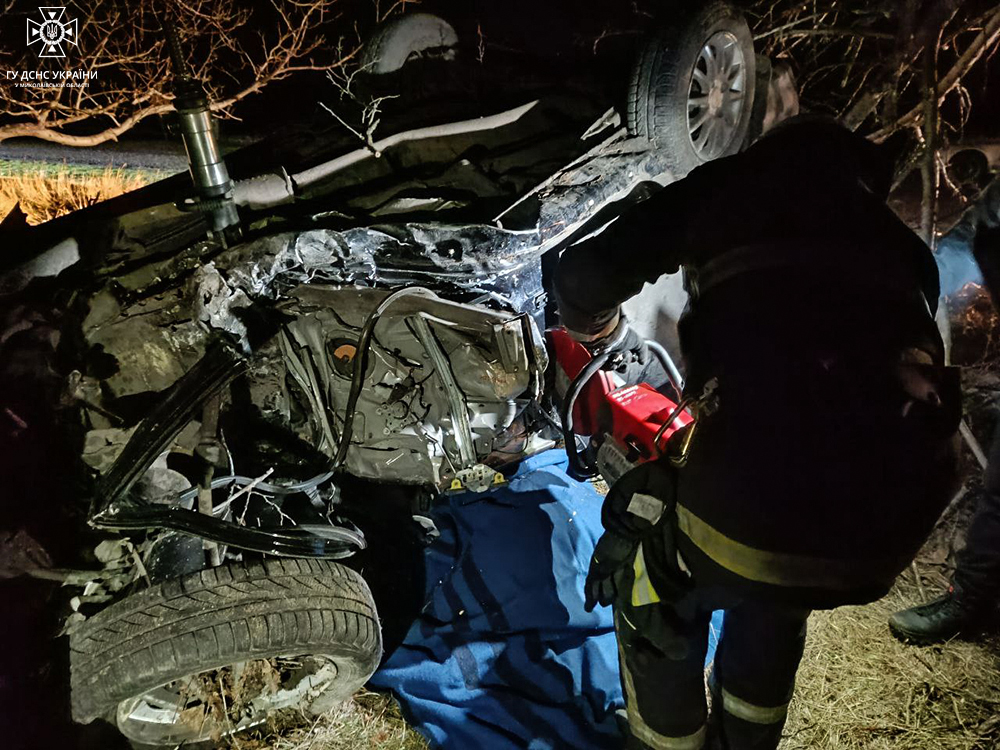 Нічна ДТП на Миколаївщині: одна людина загинула, ще троє постраждали (ФОТО) 10