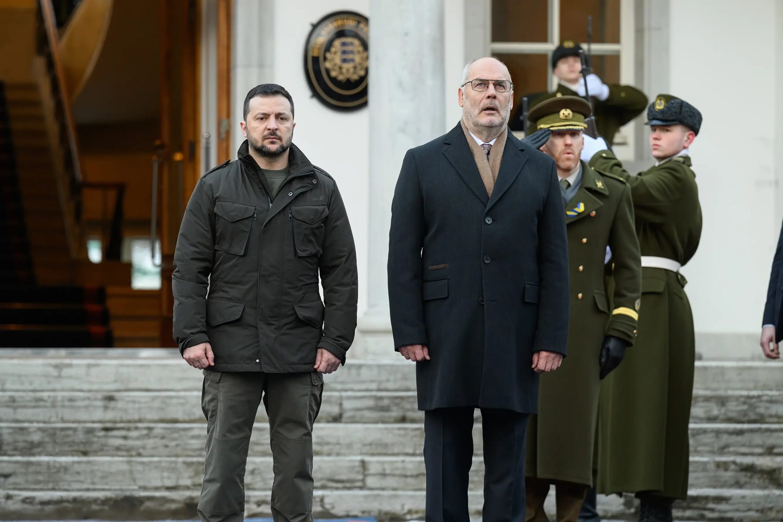 Зеленський прибув до Естонії (ФОТО)