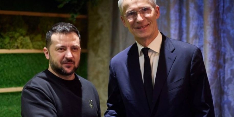 Зеленський в Давосі зустрівся із Столтенбергом (ФОТО)