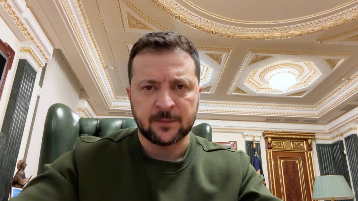 «Що більше з Москви лунає божевільних заяв, то більшою повинна бути наша сила» – звернення Зеленського (ВІДЕО)