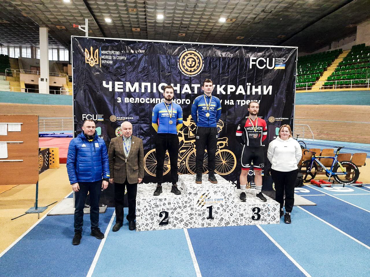 Миколаївські велоспортсмени здобули п’ять нагород на чемпіонаті України