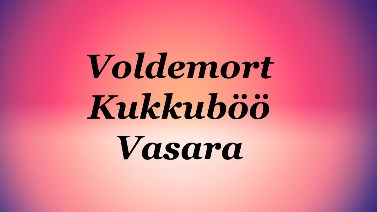 Діти у Фінляндії не носитимуть ім’я Волдеморт, Молоток та Ельдорадо: чому в Суомі не можна називати дітей, як заманеться