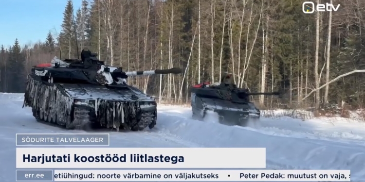 В Естонії проходять навчання «Зимовий табір»: військові з країн НАТО вчаться виживати та діяти за мінусових температур (ВІДЕО)